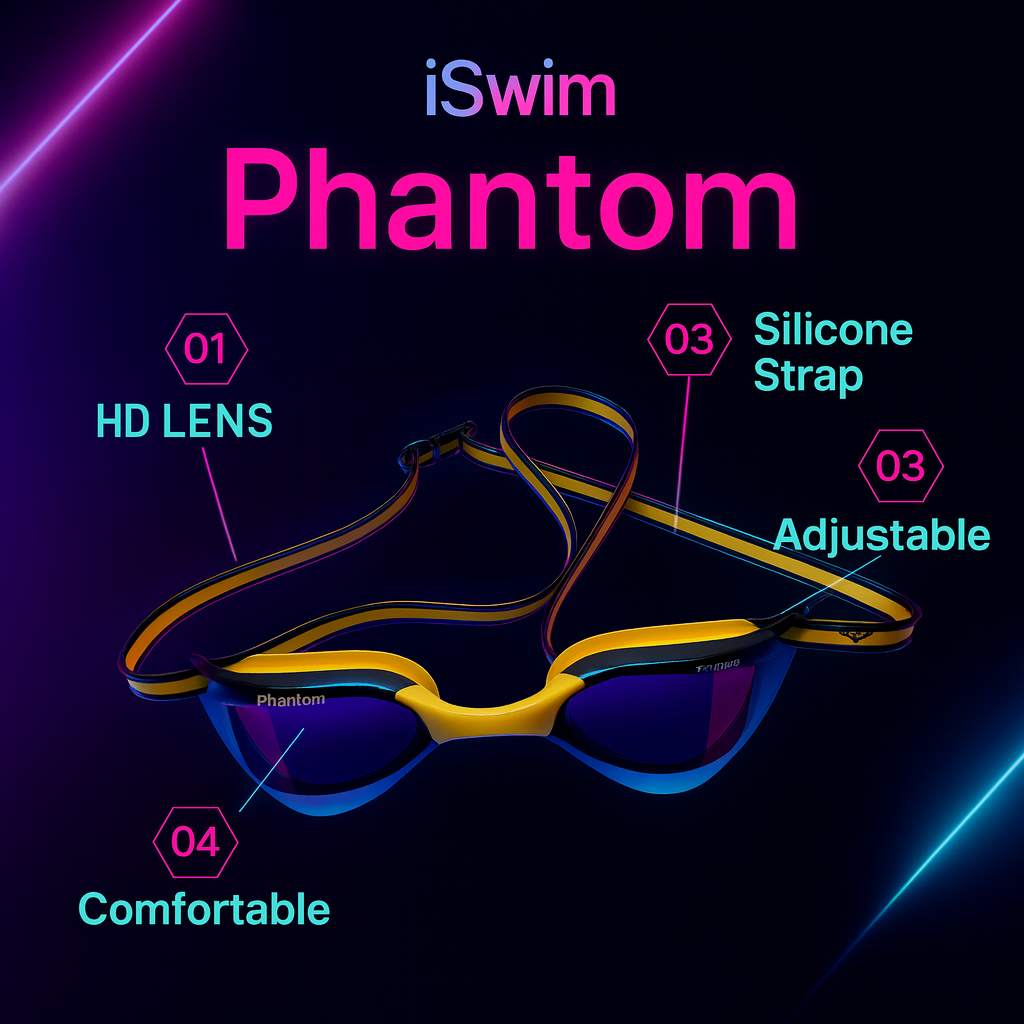 iSwim Phantom Goggles